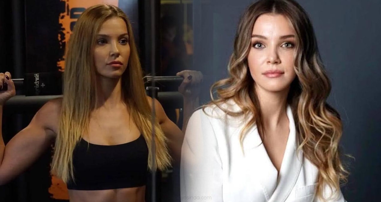 Bikinisiyle bahçeye uzandığı poza beğeni yağdı